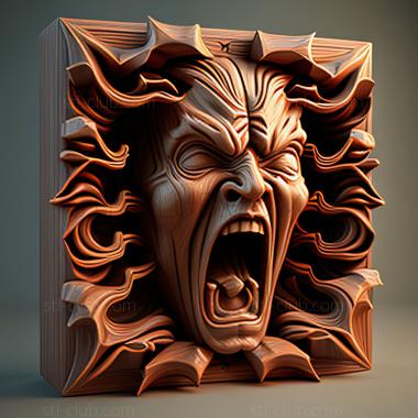 3D модель St FaceBreaker игра (STL)